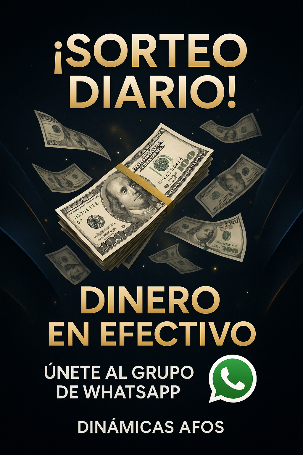 Dinero llamativo